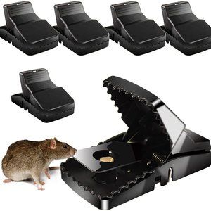 NIB Reusable Rat/Mouse Trap Set of 6 for Indoor Use New In Box